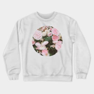 Pastel Roses Crewneck Sweatshirt